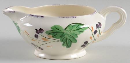 Fox Grape Gravy Boat