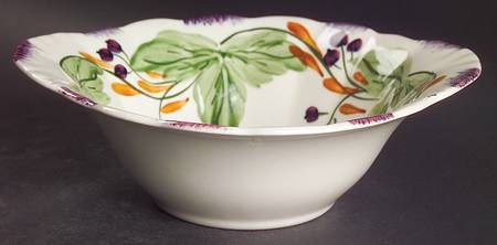 Fox Grape Lugged Cereal Bowl