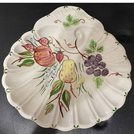 Fruit Basket 9" Shell Shaped Bowl