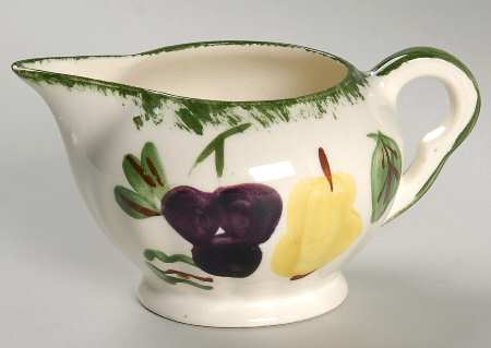 Fruit Fantasy Footed Creamer