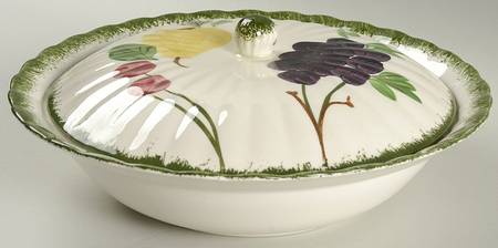 Fruit Fantasy Round Covered Vegetable