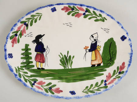 French Peasant 12" Oval Serving Platter