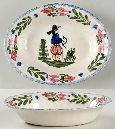 French Peasant 9" Oval Vegetable Bowl