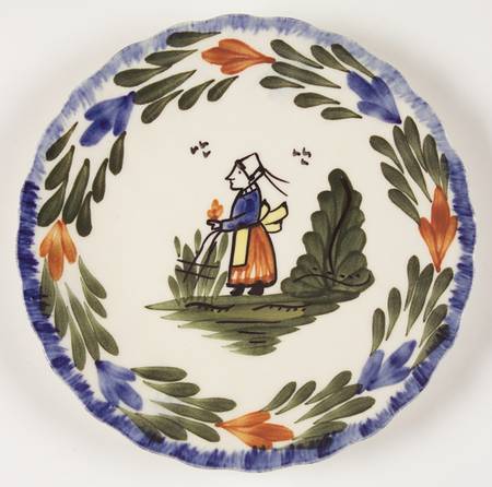 French Peasant Bread & Butter Plate