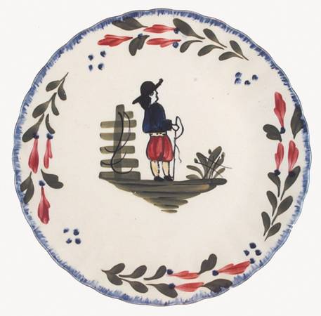French Peasant Luncheon Plate