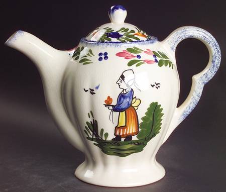 French Peasant Teapot & Lid