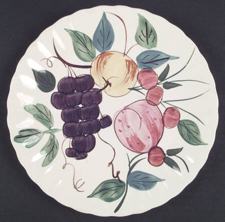 Fruit Punch Luncheon Plate