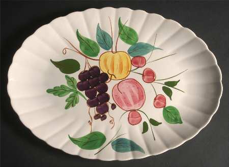Fruit Punch 15" Oval Serving Platter