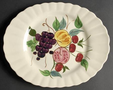 Fruit Punch 14" Oval Serving Platter