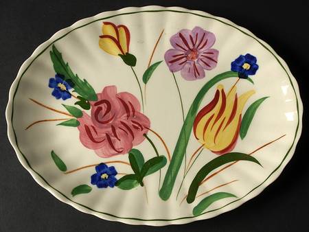 Garden Lane 11" Oval Serving Platter