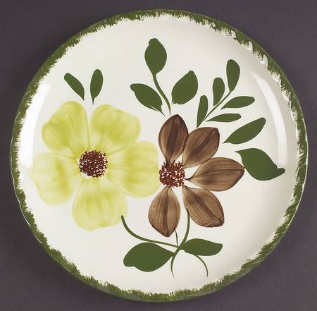 Green Briar Luncheon Plate