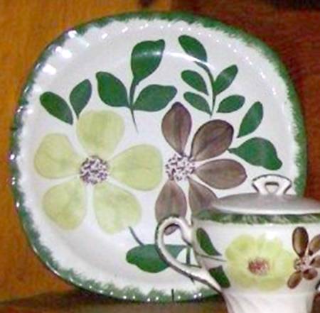 Green Briar Square Salad Plate