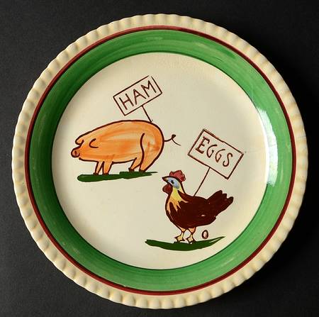 Ham 'N Eggs Salad Plate
