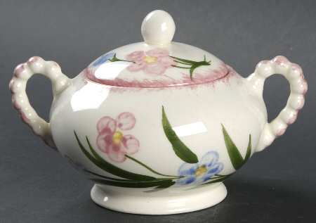 Highland Posy Sugar Bowl & Lid