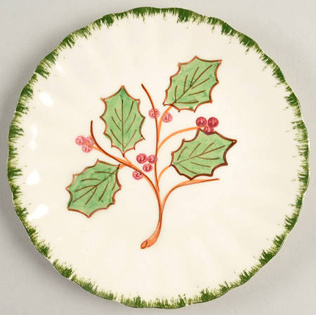Hollyberry Bread & Butter Plate