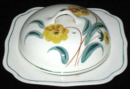 Jonquil Square Covered Butter