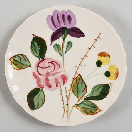 June Bouquet Dessert/Pie Plate