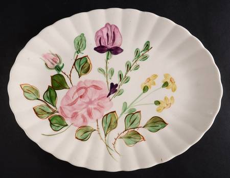 June Bouquet 13" Oval Serving Platter