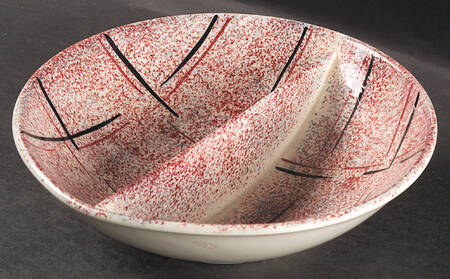 Loretta Round Divided Vegetable Bowl