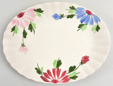 Mardi Gras (Colonial, No Trim) 11" Oval Serving Platter