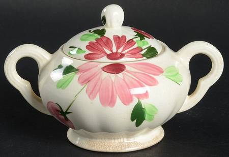 Mardi Gras (Colonial, No Trim) Sugar Bowl & Lid