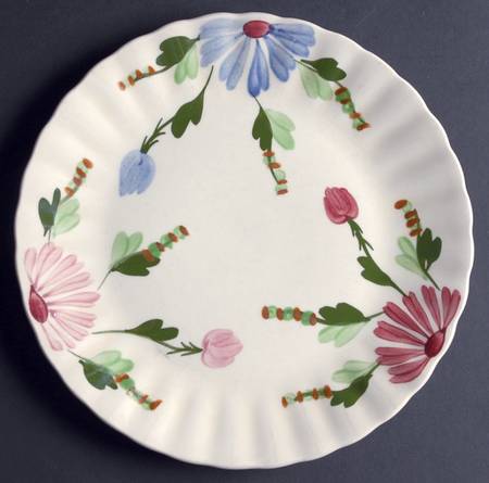 Mardi Gras (Colonial, No Trim) Luncheon Plate