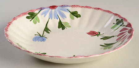 Mardi Gras (Colonial, Red Trim) Coupe Soup Bowl