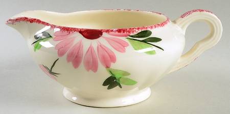 Mardi Gras (Colonial, Red Trim) Gravy Boat