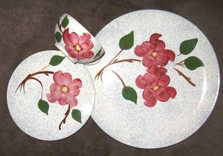 Mayflower Blue Dinner Plate