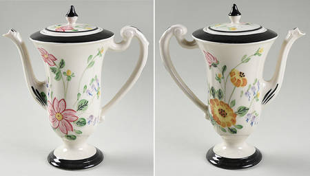 Midnight Chocolate Pot & Lid