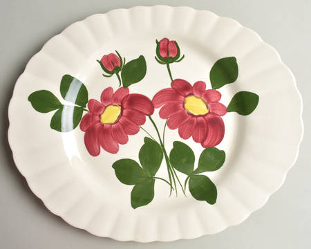 Mirror Image 14" Oval Serving Platter