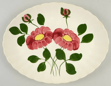 Mirror Image 13" Oval Serving Platter