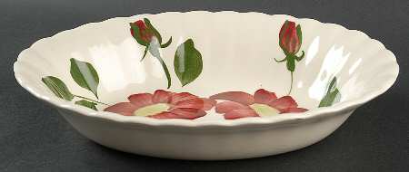 Mirror Image 9" Oval Vegetable Bowl