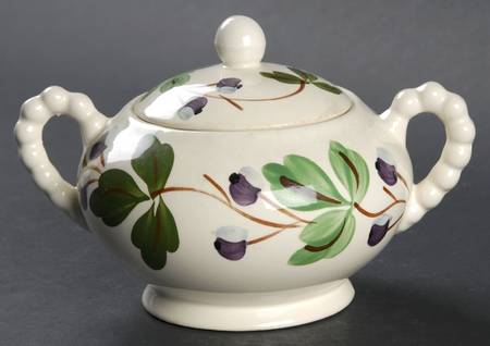 Mountain Ivy Sugar Bowl & Lid