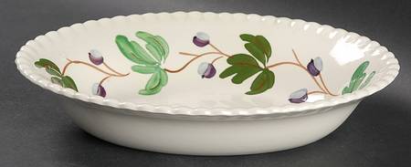 Mountain Ivy 9" Oval Vegetable Bowl