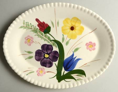 Mountain Nosegay 13" Oval Serving Platter