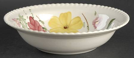 Mountain Nosegay 9" Round Vegetable Bowl