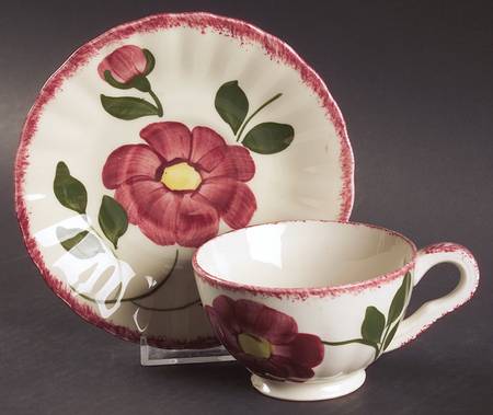 Nocturne (Colonial) Footed Cup & Saucer Set