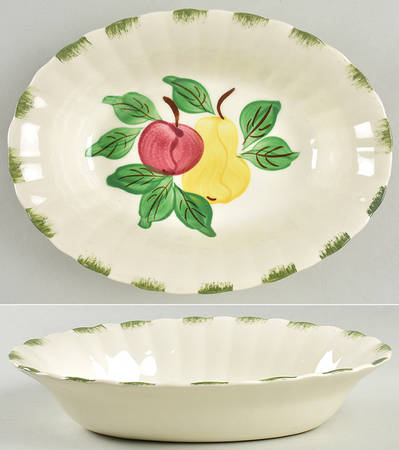 Orchard Glory 9" Oval Vegetable Bowl