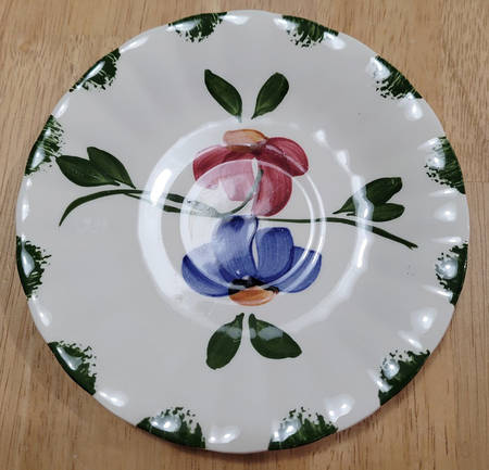Painted Daisy Saucer