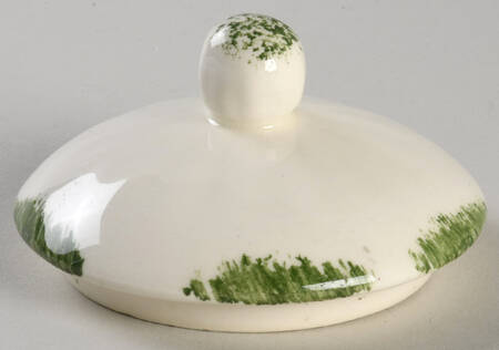 Painted Daisy Lid for Sugar Bowl
