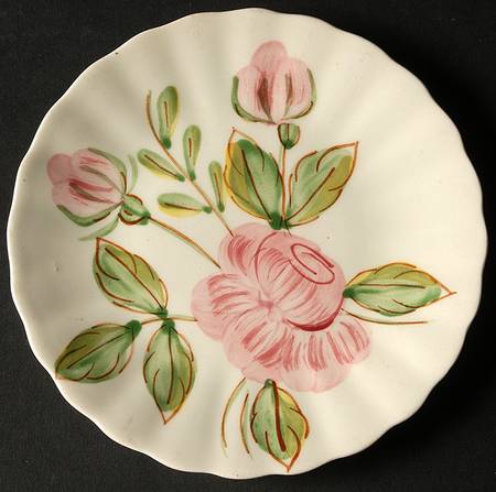 Paper Rose Bread & Butter Plate