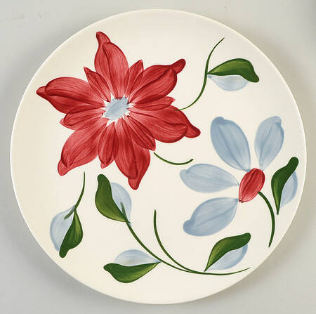 Petal Point Luncheon Plate