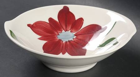 Petal Point Lugged Cereal Bowl