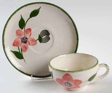 Pinkie Flat Cup & Saucer Set