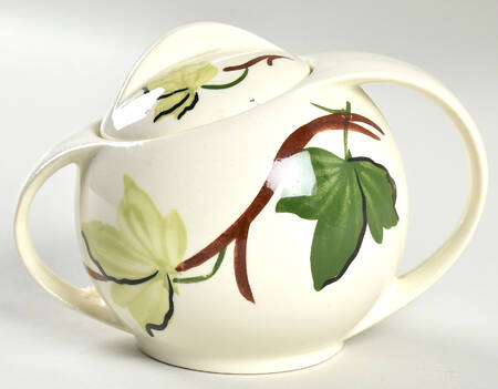Plantation Ivy Sugar Bowl & Lid