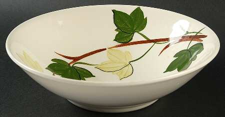 Plantation Ivy 8" Round Vegetable Bowl