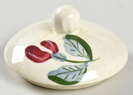 Poinsettia (Colonial) Lid for Sugar Bowl