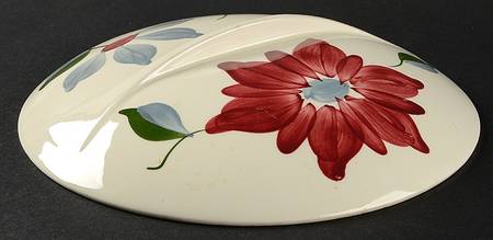 Poinsettia (Colonial) Lid for Round Vegetable