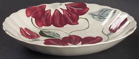 Poinsettia (Colonial) Coupe Soup Bowl